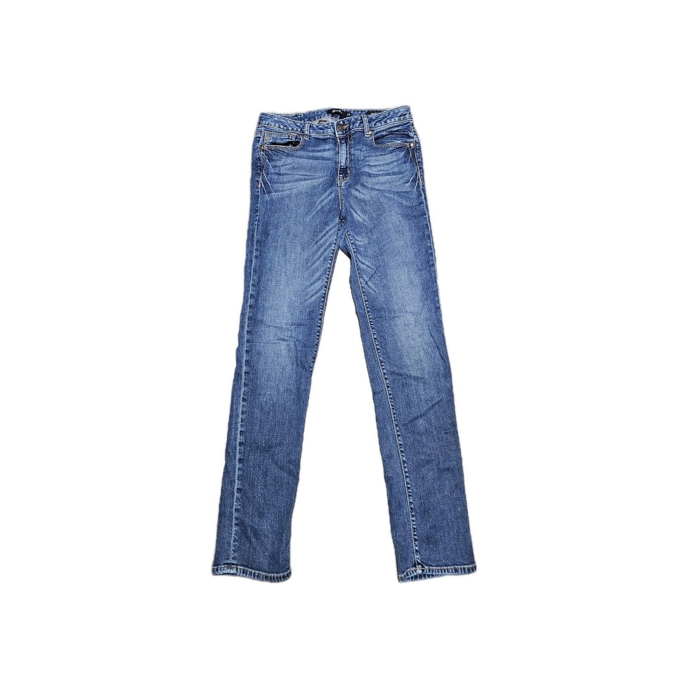 Miss Me Jeans Womens 29x31 Blue Skinny Medium Dark‎ Wash Pockets Stretch Denim